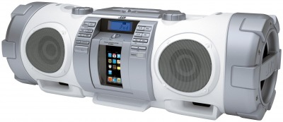 JVC RV-NB51WE CD player Grey, White Portable CD player