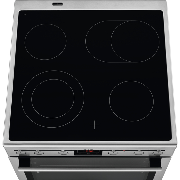 AEG CCB6441BBM Freestanding cooker Electric Zone induction hob Stainless steel – image 4