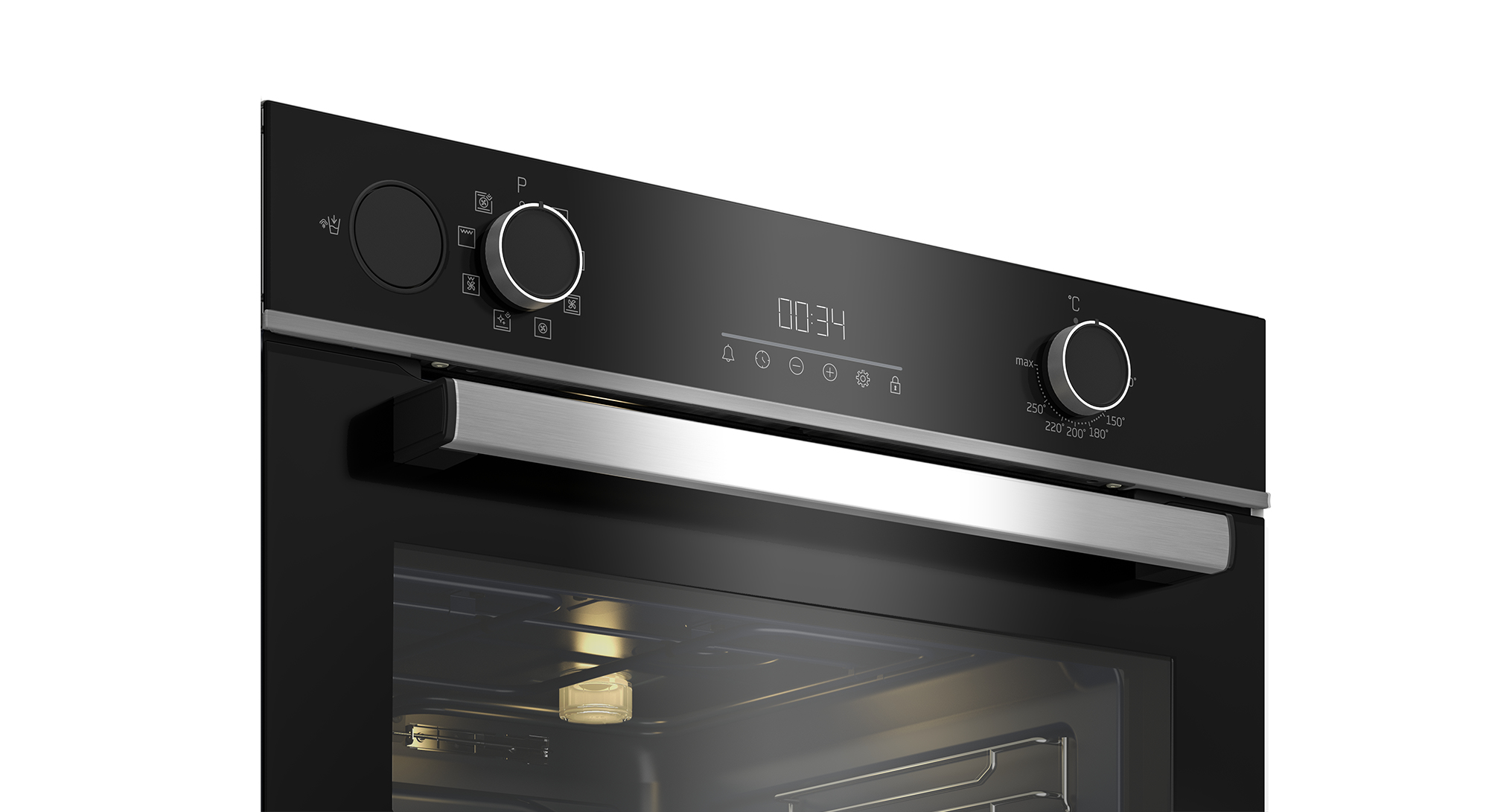 Beko BBIS25300XC 60cm Built-In Single Multi-Function Oven with AeroPerfectTM – image 3