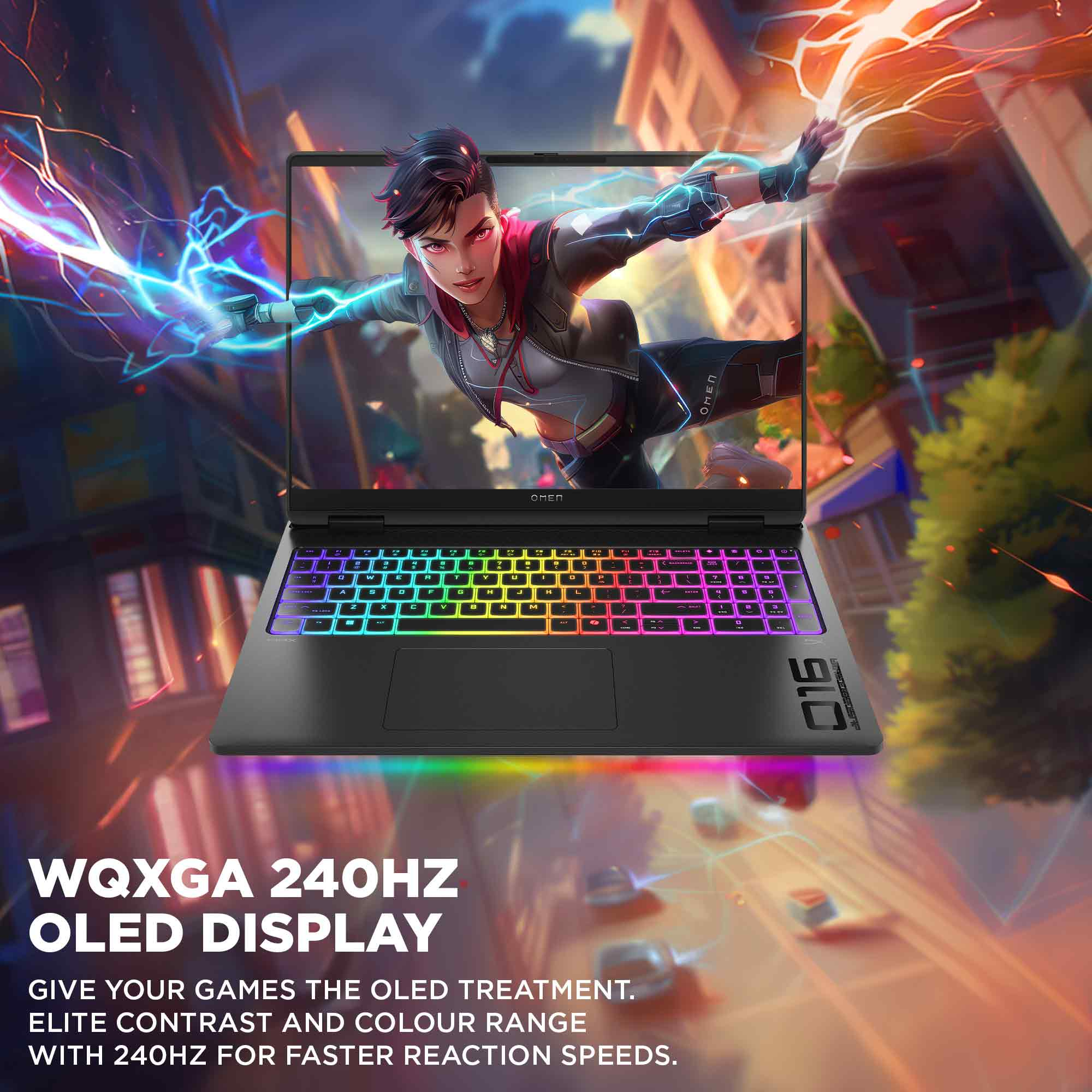 HP OMEN MAX Gaming 16-ah0000na Intel Core Ultra 9 275HX Laptop 40.6 cm (16″) WQXGA 32 GB DDR5-SDRAM 1 TB SSD NVIDIA GeForce RTX 5090 Wi-Fi 7 (802.11be) Windows 11 Home AI PC Black image 8