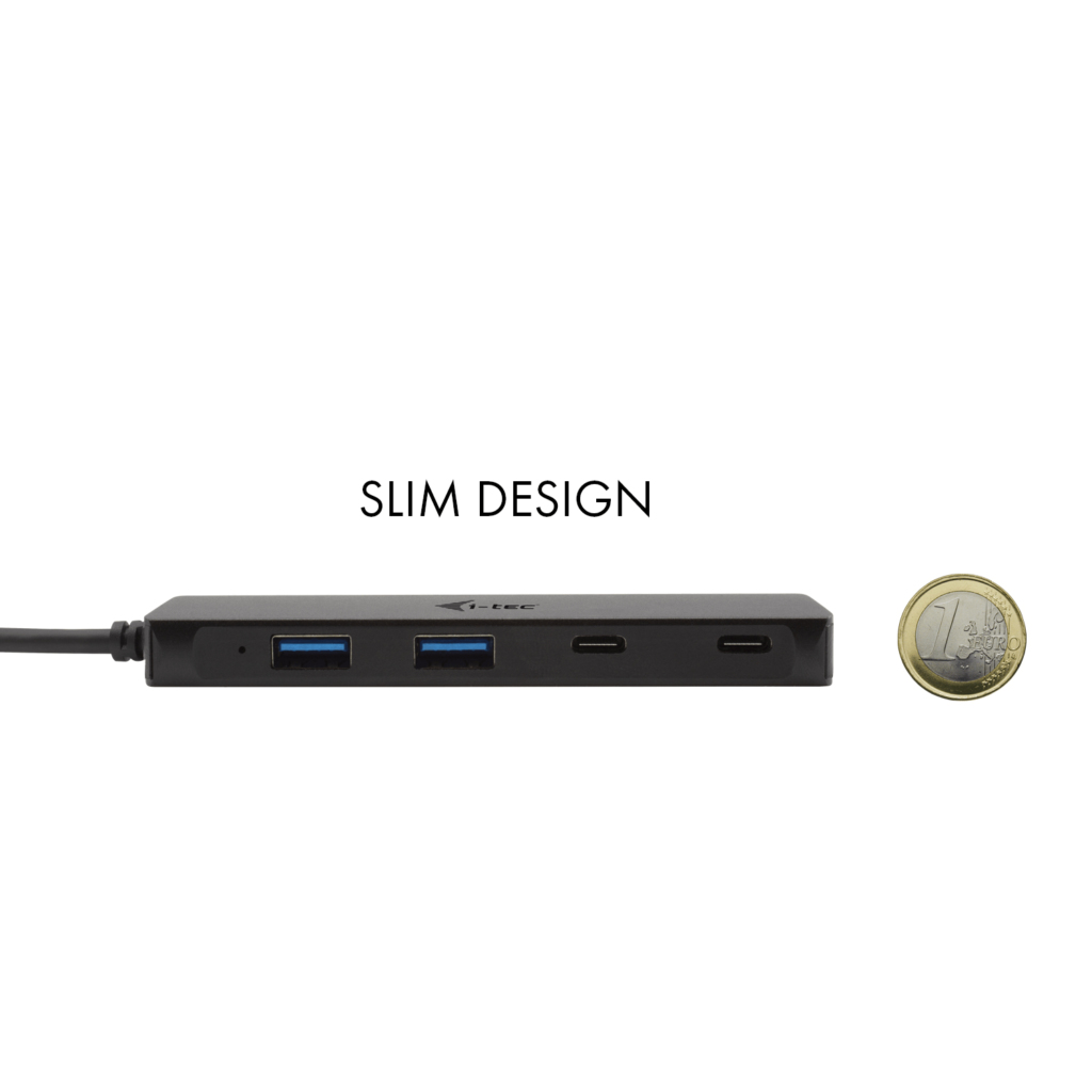 i-tec Metal USB-C HUB 2x USB 3.0 + 2x USB-C, with – image 2