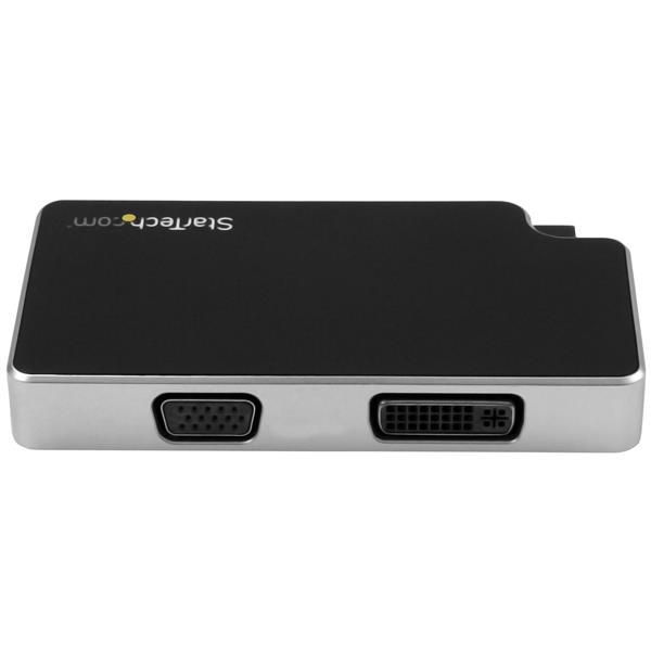 StarTech.com Travel A/V Adapter: 3-in-1 USB-C to VGA, DVI or HDMI - 4K – image 2
