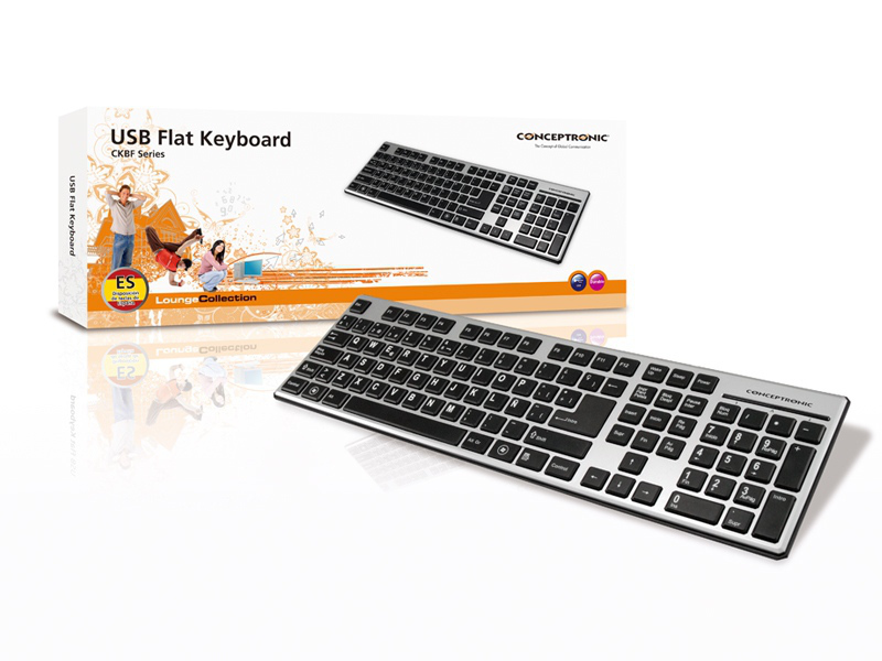 Conceptronic USB Flat Keyboard – image 3