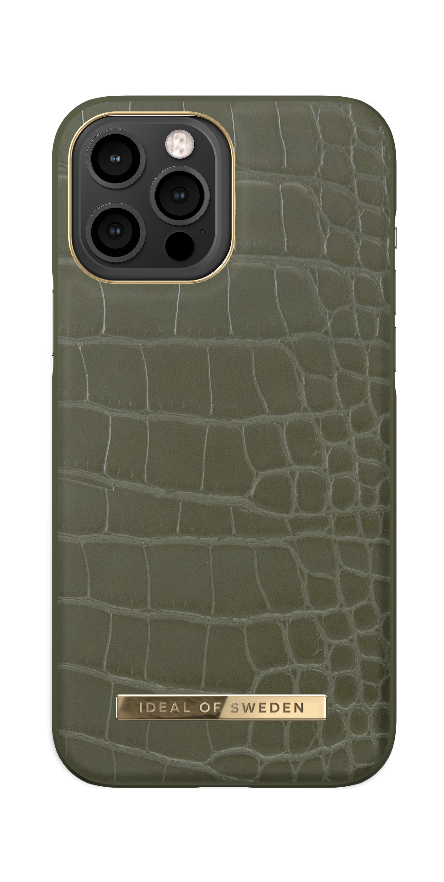 iDeal of Sweden Atelier Case iPhone 12PM/13PM Khaki Croco – image 5