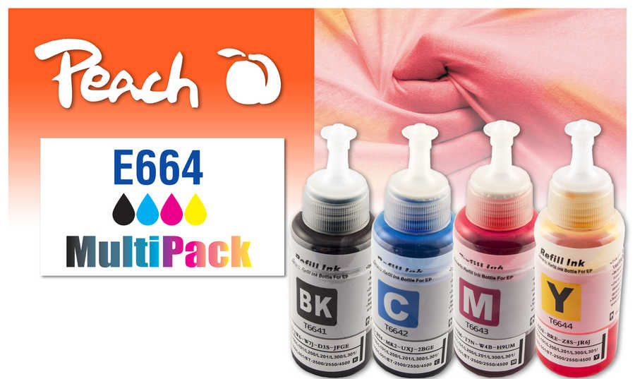 Peach 320462 ink cartridge 4 pc(s) Compatible Standard Yield Black, Cyan, Magenta, Yellow