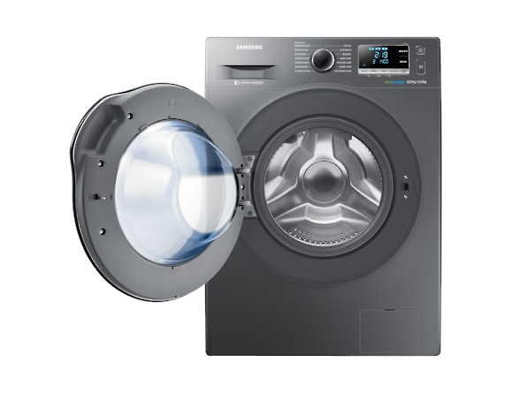 Samsung WD80J6A10AX washer dryer Freestanding Front-load Graphite – image 6