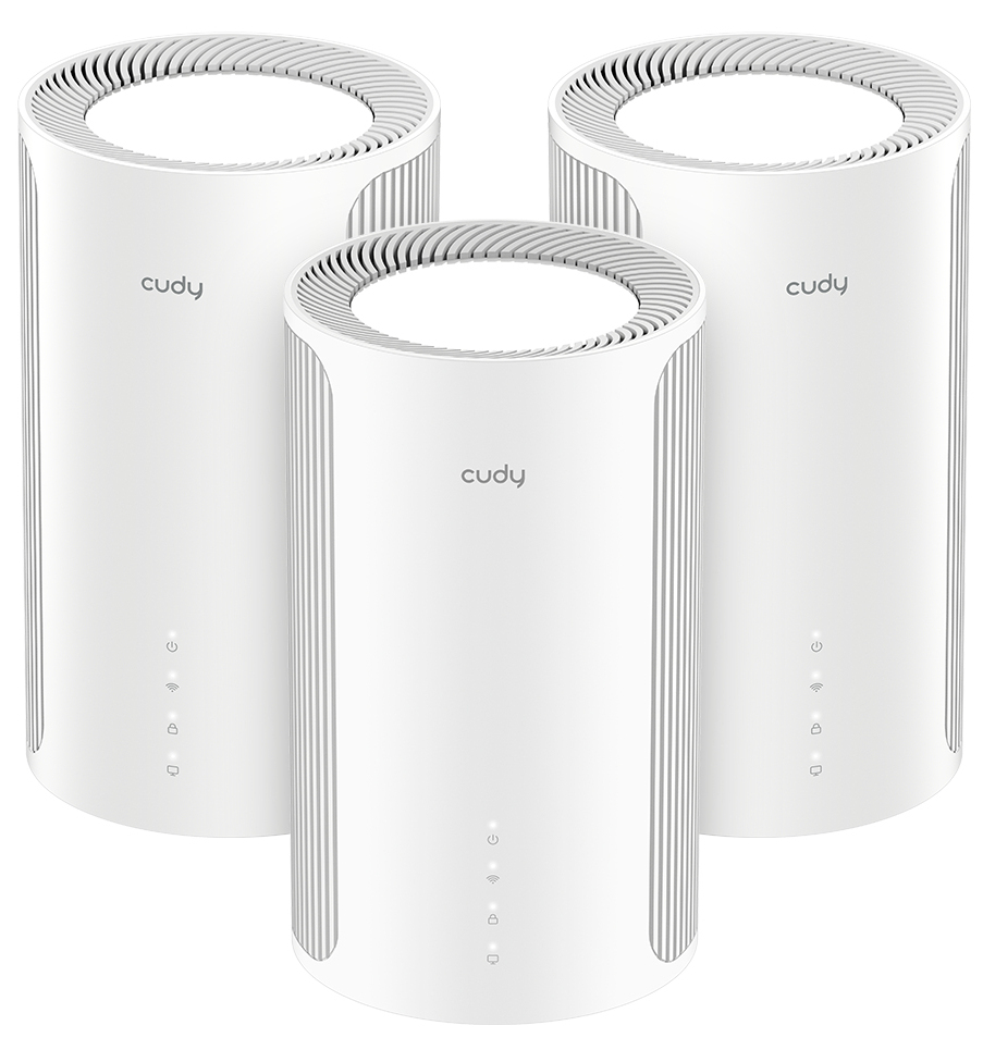 Cudy BE6500 2.5G Mesh Wi-Fi 7 System, M6500 1.0, 3-Pack