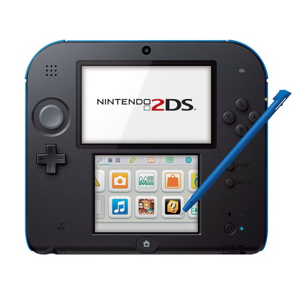 Nintendo 2DS Blue/Black + New Super Mario Bros. 2 Pack – image 2