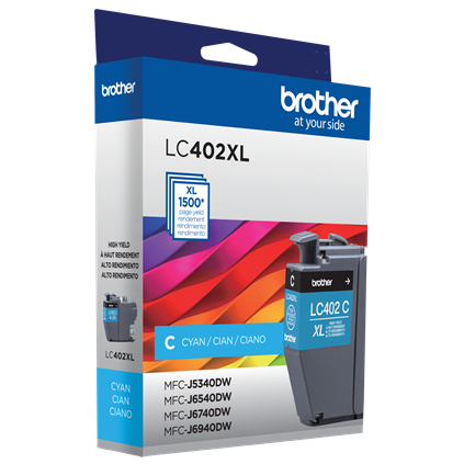 Brother LC402XLCS ink cartridge 1 pc(s) Original High (XL) Yield Cyan – image 6