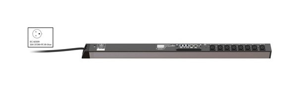 Vertiv MPH2 Rack PDU, receptacle managed, 0U, input IEC 60309