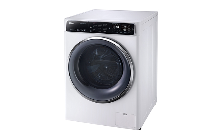 LG FH4U1JBH2N washer dryer Freestanding Front-load White – image 3