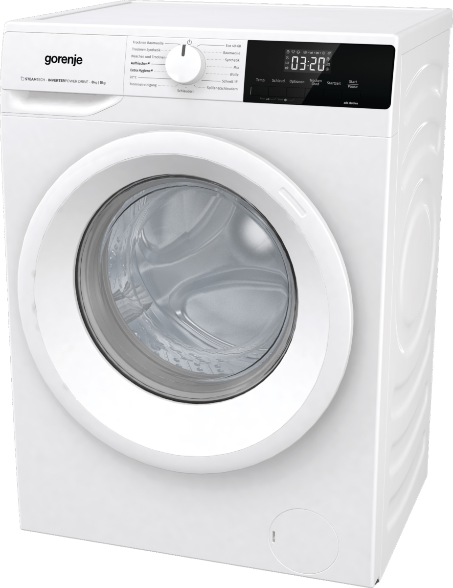 Gorenje W3D2A854ADPS/DE washer dryer Freestanding Front-load White – image 7