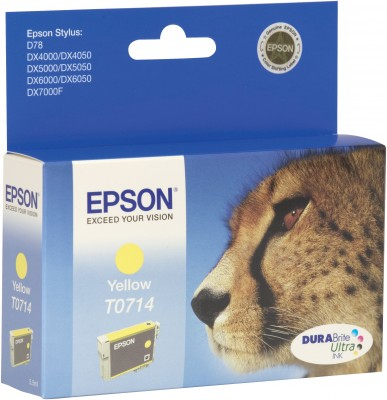 Epson Singlepack Yellow T0714 DURABrite Ultra Ink – image 2