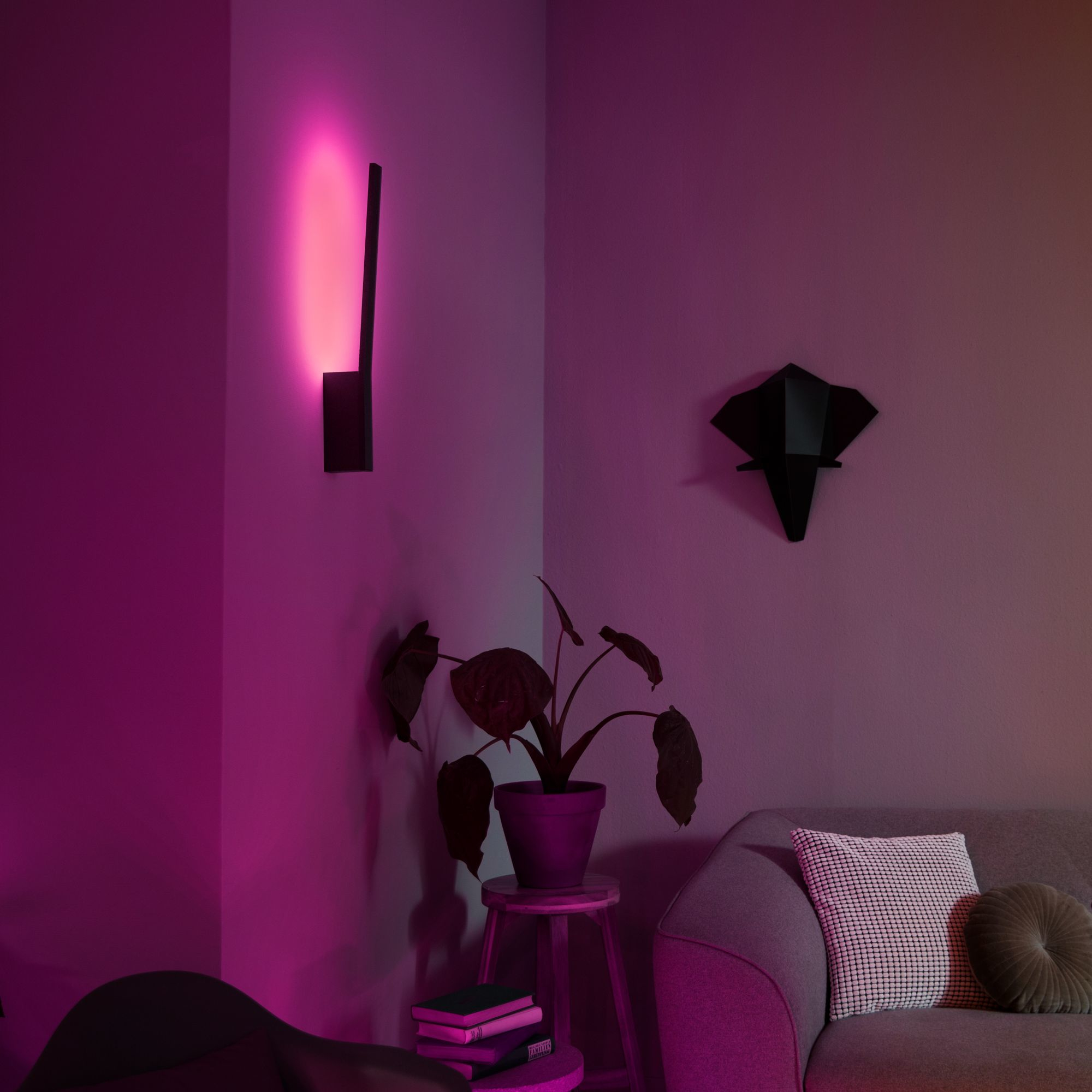 Philips by Signify Philips Hue White and colour ambience Liane wall light – image 8