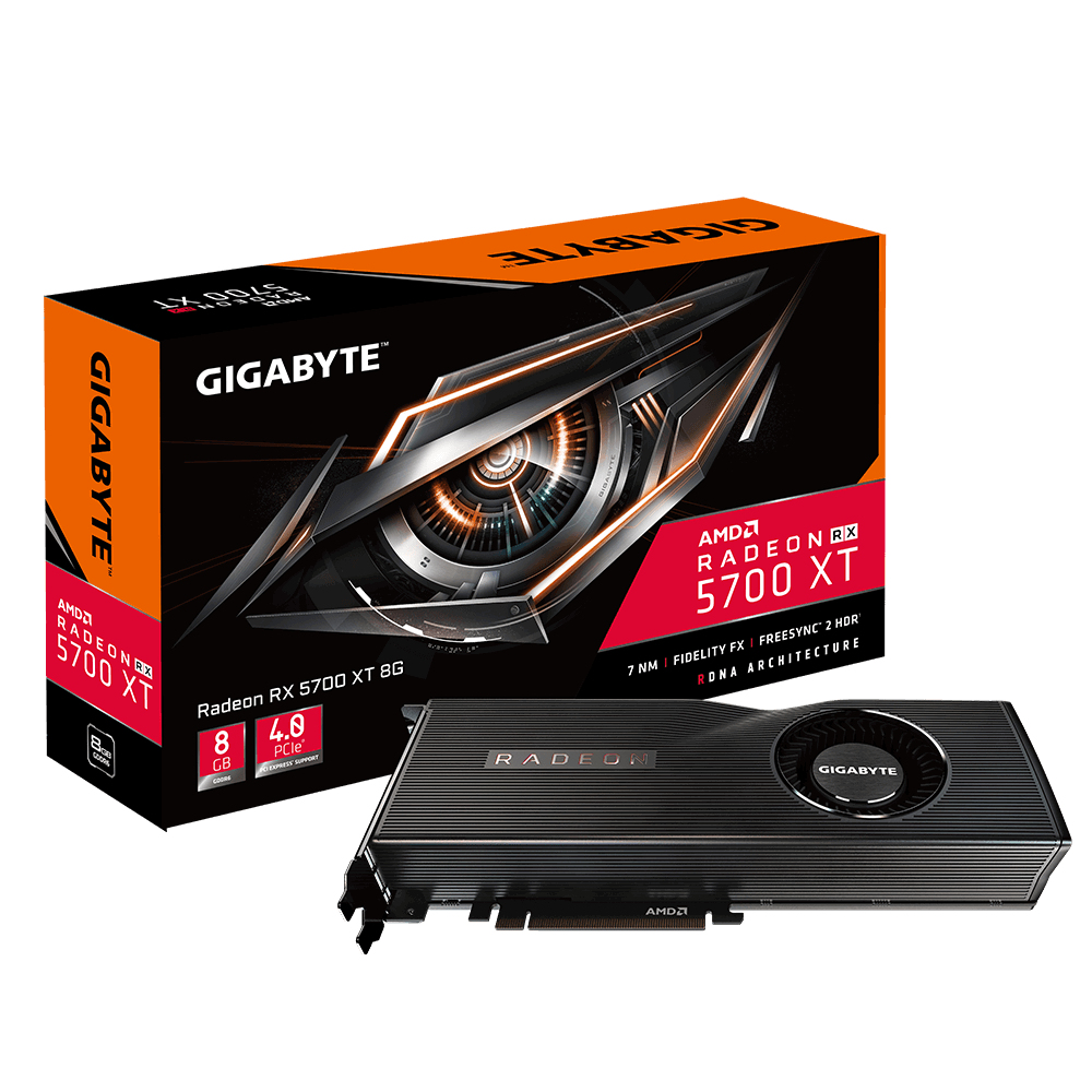 GIGABYTE GV-R57XT-8GD-B graphics card AMD Radeon RX 5700 XT – image 1