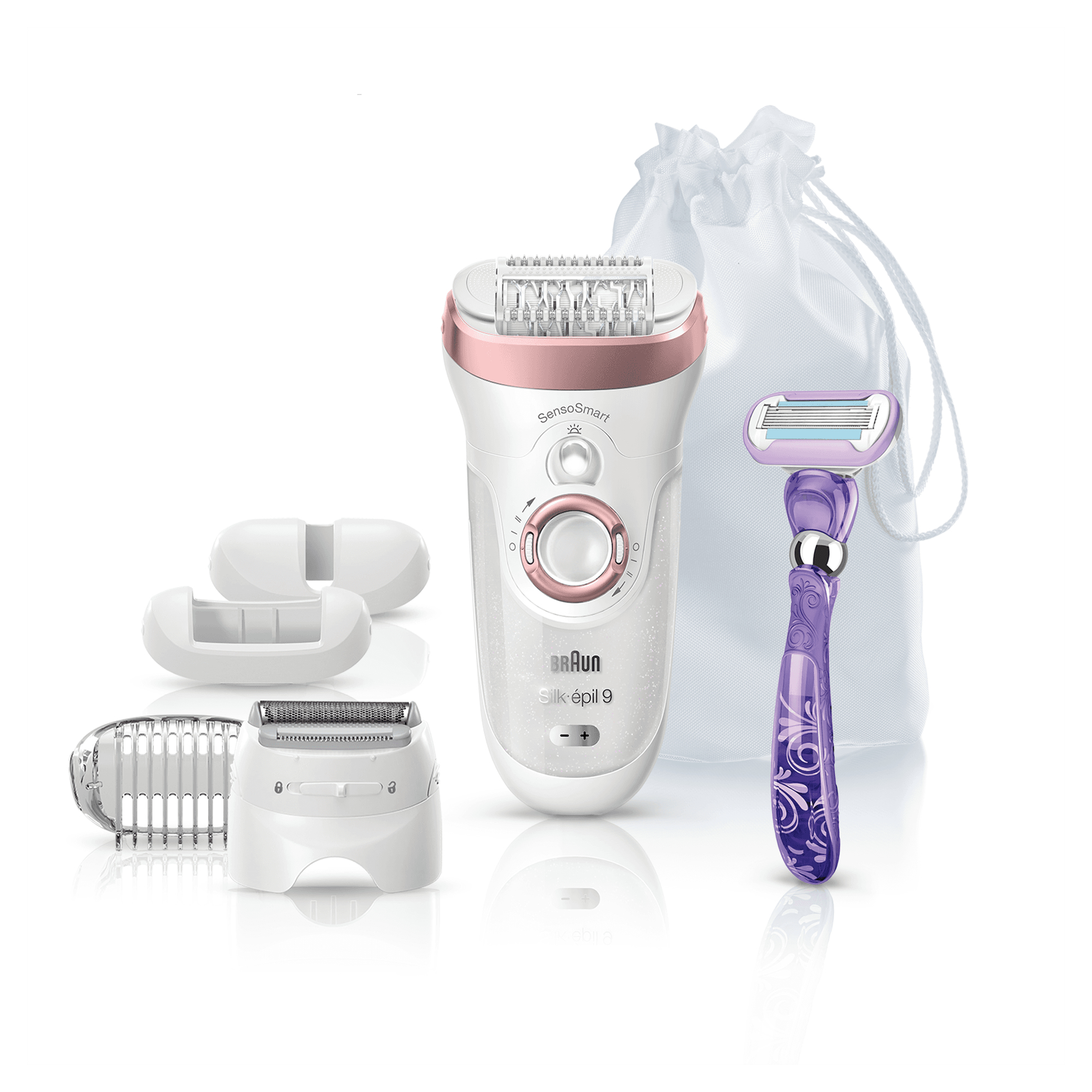 Braun 81646966 epilator 40 tweezers Pink, White – image 6