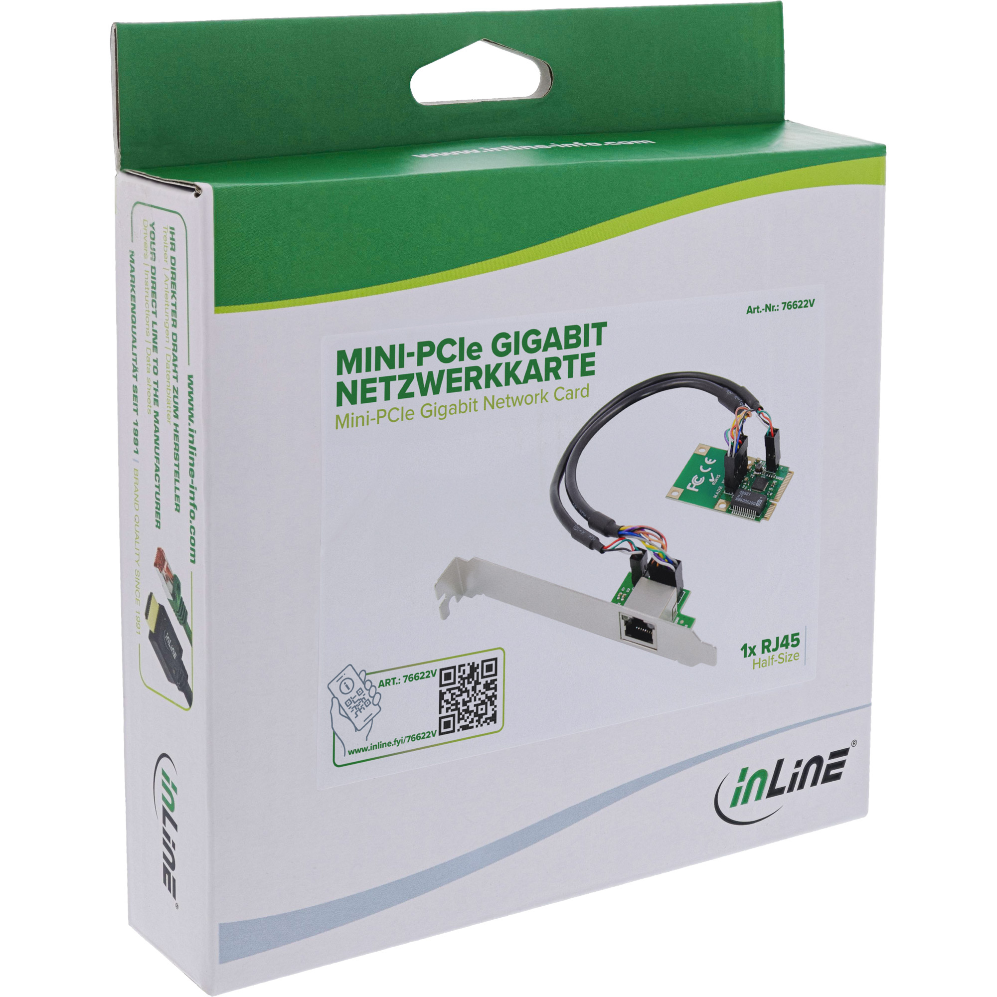 InLine 76622V network card Internal Ethernet 1000 Mbit/s – image 6