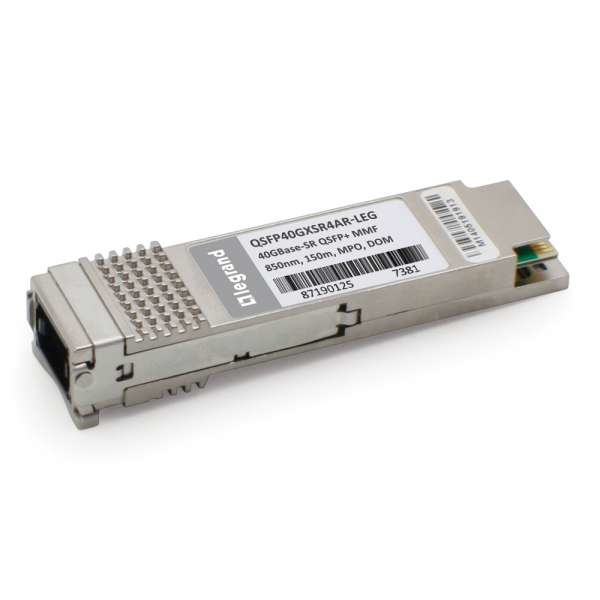 Legrand Arista Networks[R] QSFP-40G-XSR4 Compatible TAA Compliant 40GBase-SR4 QSFP+ Transceiver (MMF, 850nm, 400m, MPO, DOM)
