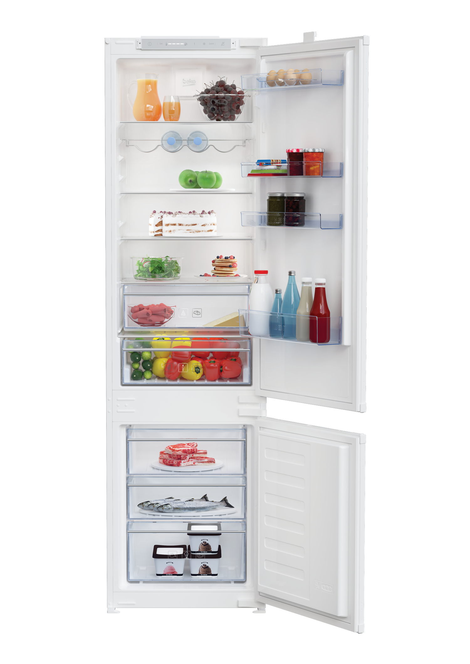 Beko BCSA306E4SFN — vue 1 sur 2