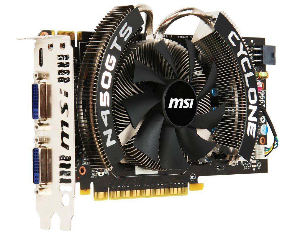 MSI N450GTS Cyclone 1GD5 – image 2