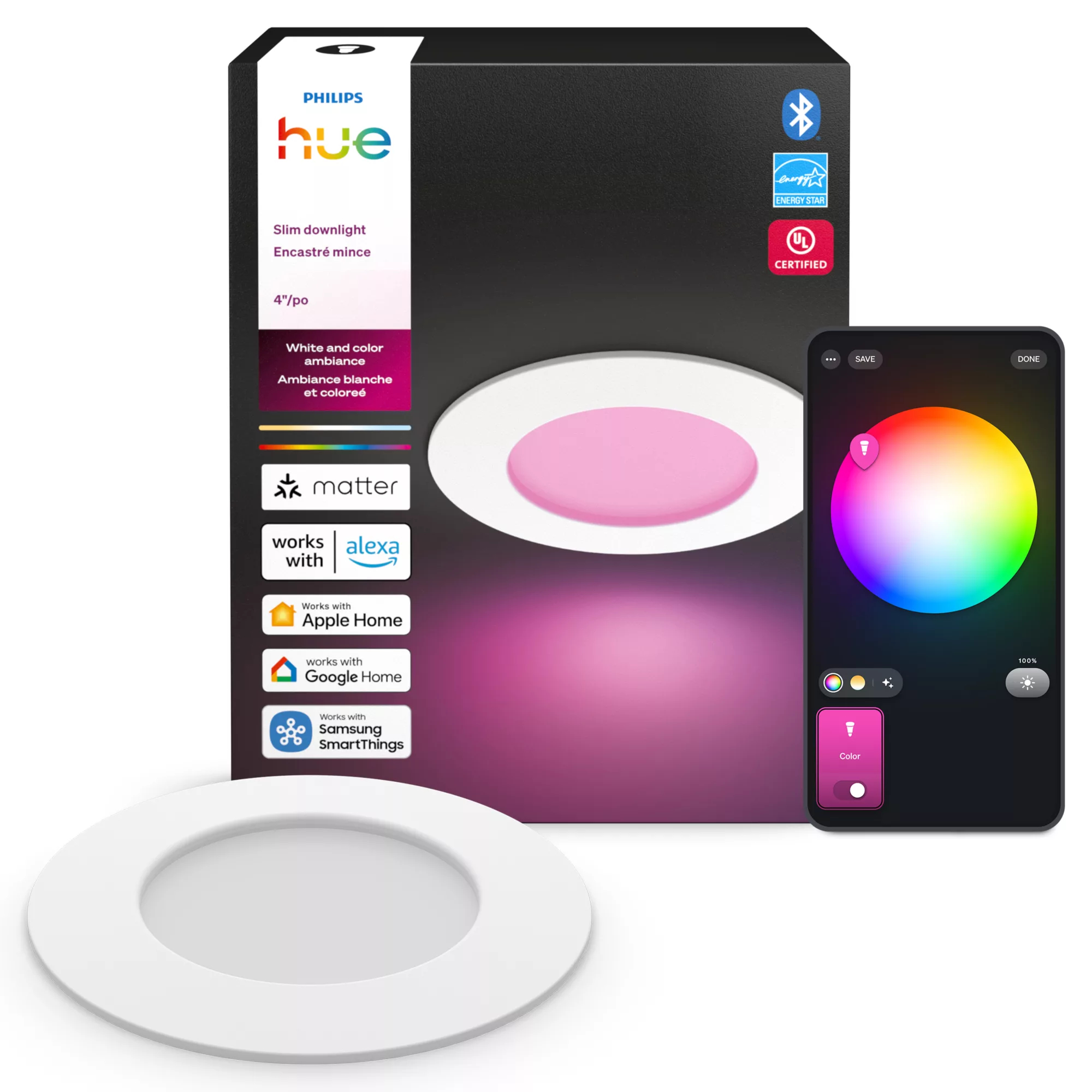 Philips by Signify Philips Hue White and colour ambience 046677609405 smart lighting Bluetooth/Zigbee – image 3