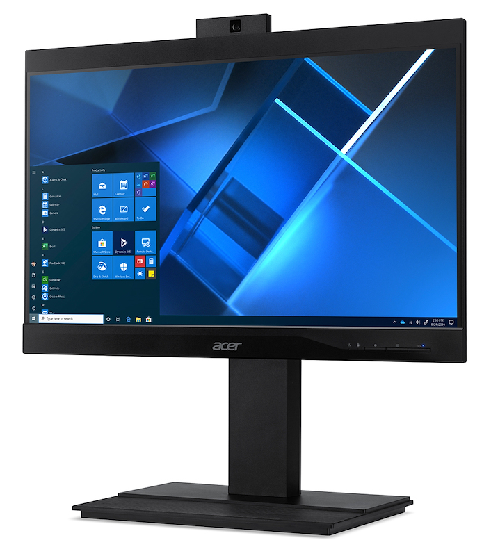 Acer Veriton VZ4870G Intel® Core™ i5 i5-10400 60.5 cm (23.8″) 1920 x 1080 pixels All-in-One PC 8 GB DDR4-SDRAM 256 GB SSD Windows 10 Pro Wi-Fi 6 (802.11ax) Black image 3