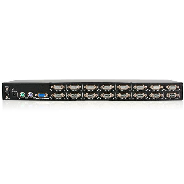 StarTech.com 16 Port Multi-Platform USB & PS/2 KVM Switch Module Control de múltiples equipos