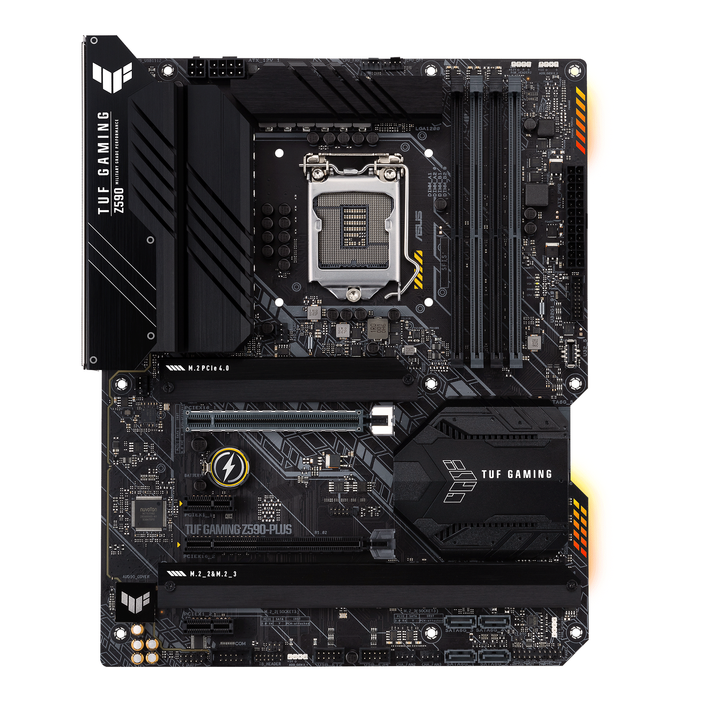 ASUS TUF GAMING Z590-PLUS Intel Z590 LGA 1200 (Socket H5) ATX