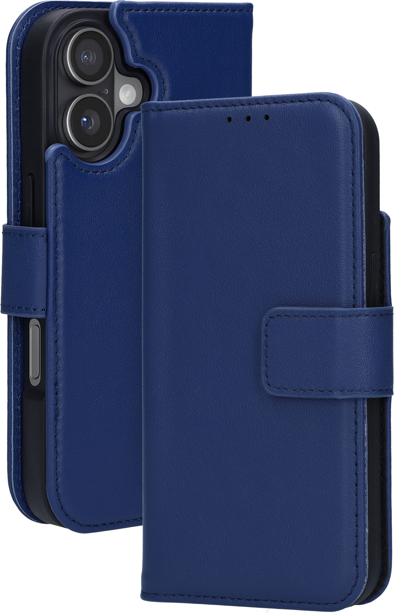 Mobiparts Leather 2 in 1 Wallet Case Apple iPhone 17 Blue – image 2