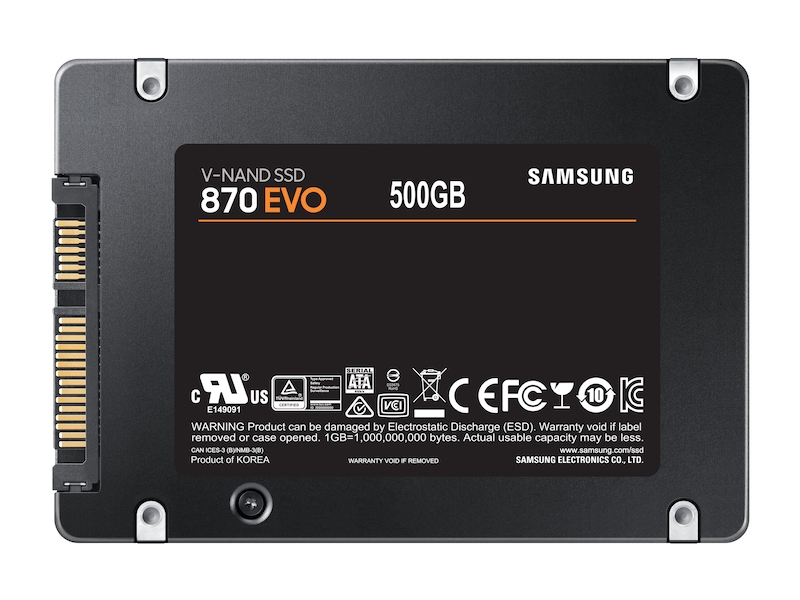 Samsung 870 EVO 500 GB 2.5″ Serial ATA III V-NAND image 5