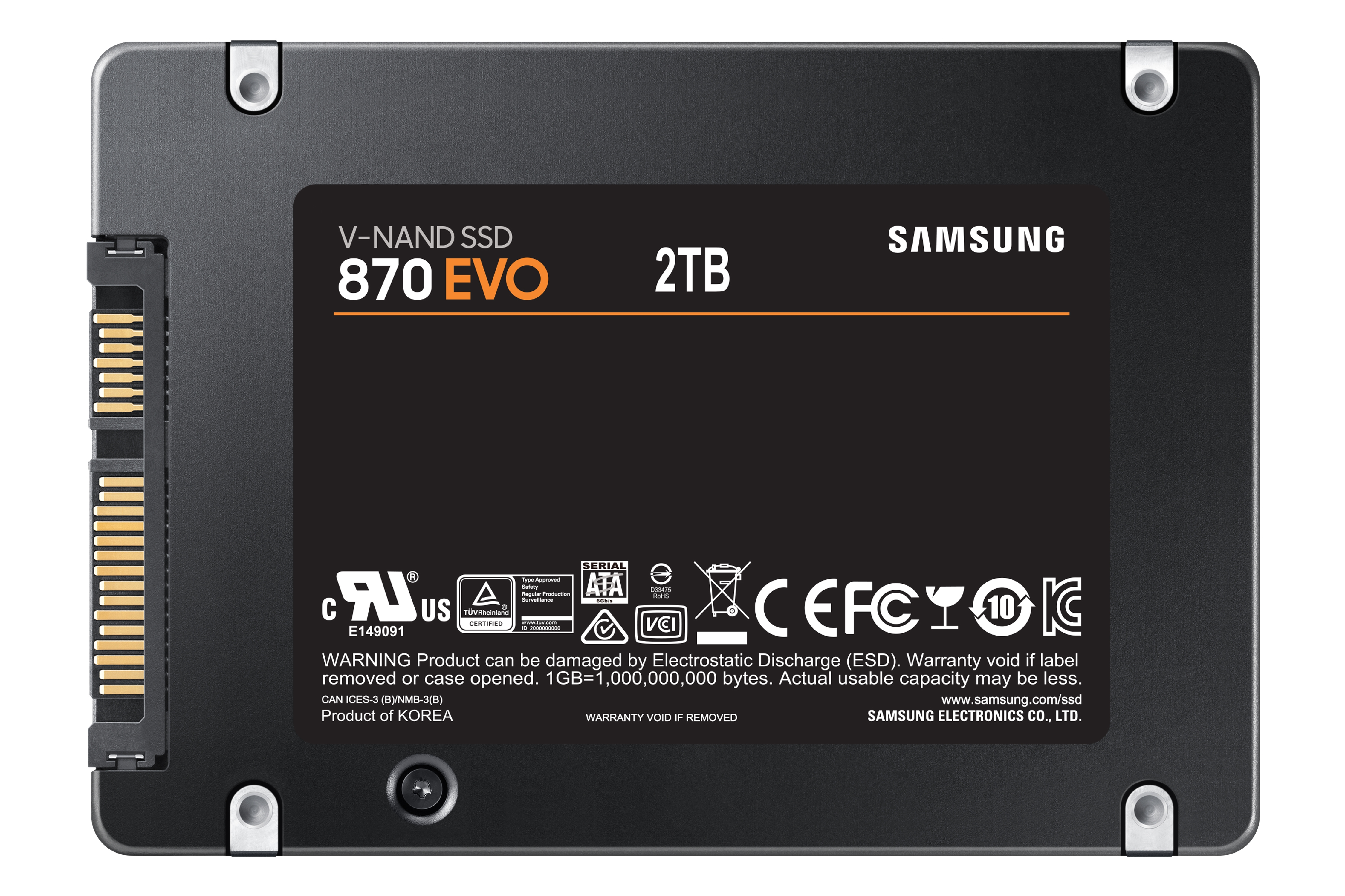 Samsung 870 EVO 2 TB 2.5″ Serial ATA III V-NAND image 5