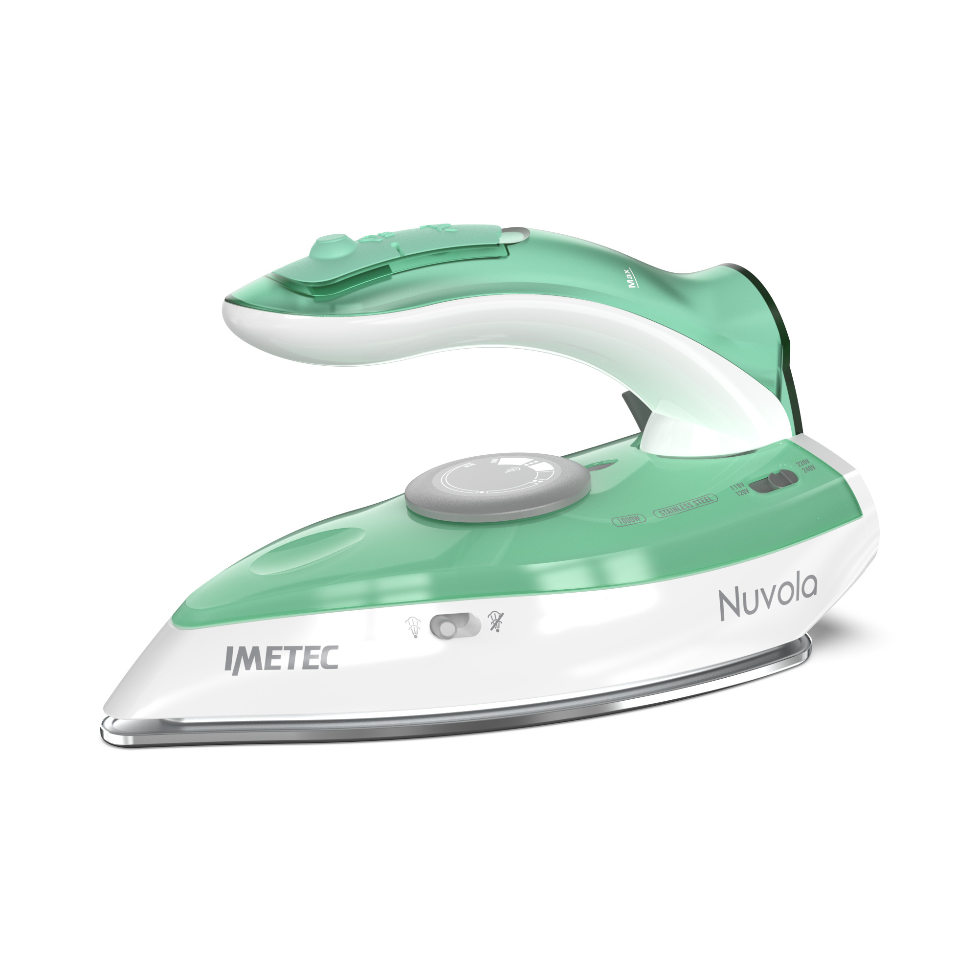 Imetec Nuvola Dry & Steam iron Stainless Steel soleplate – image 1
