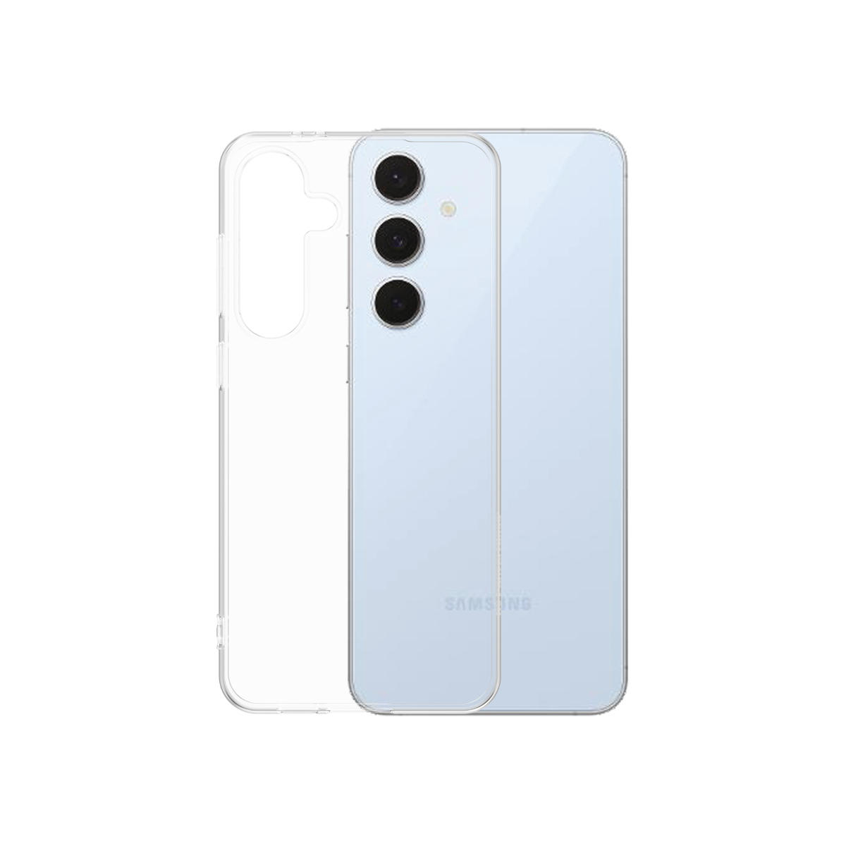 PanzerGlass SAFE. by PanzerGlass® TPU Case Transparent Samsung Galaxy S24 FE | Bulk – image 2