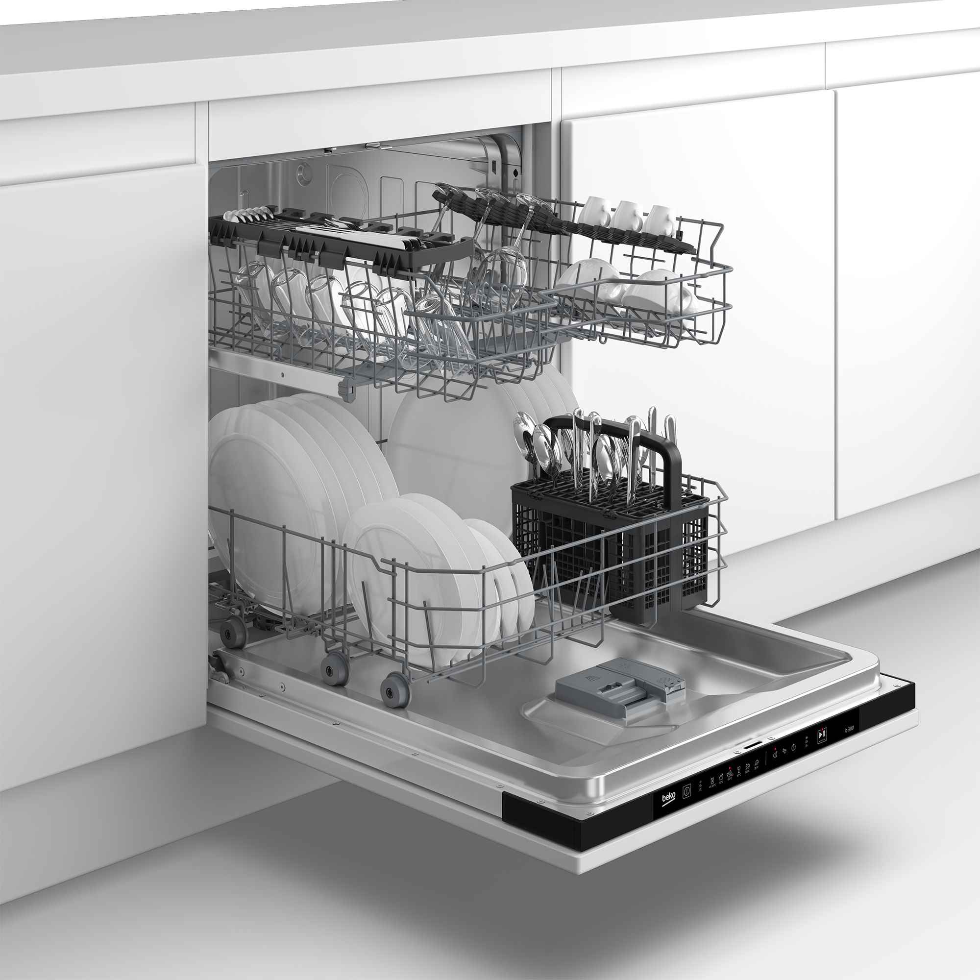 Beko BDIN36432 Fully built-in 14 place settings – image 2