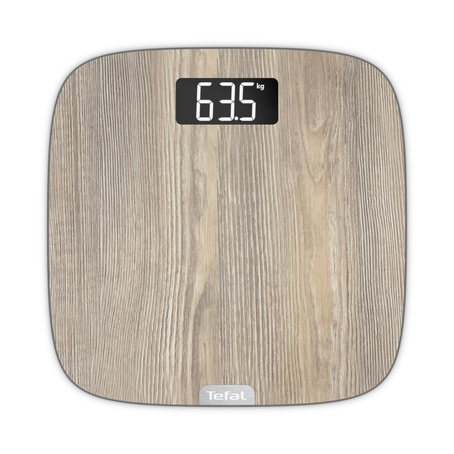 Tefal Origin PP1600 Oval Holz Elektronische Personenwaage
