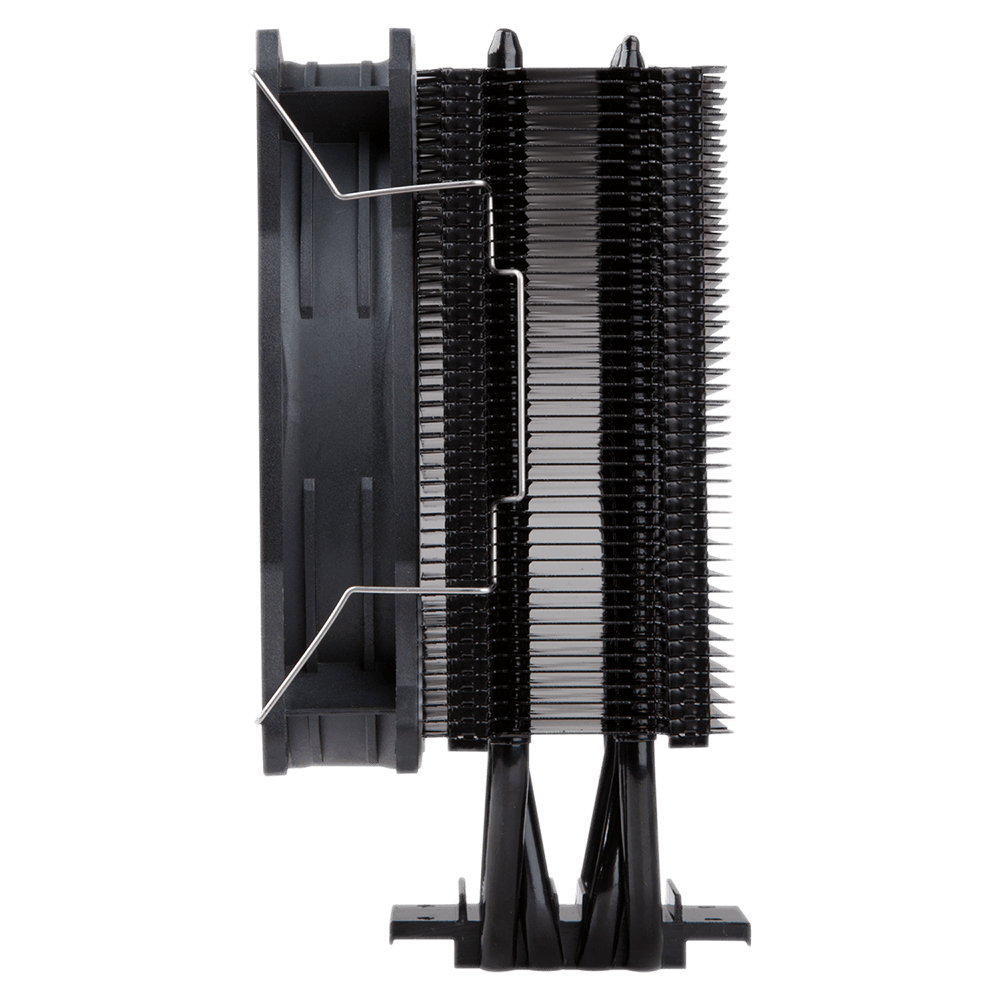 Hiditec C12 PWM Processor Cooler 12 cm Black image 2