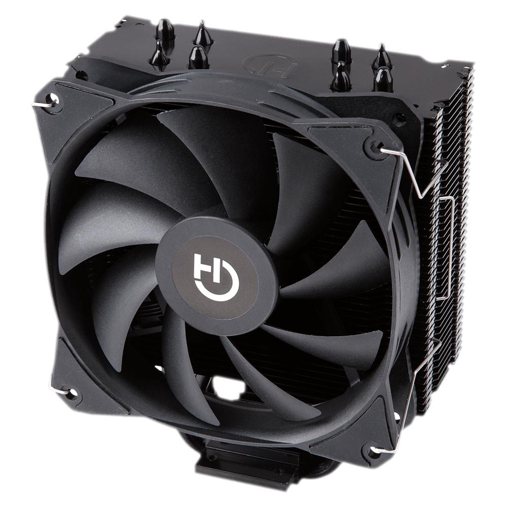 Hiditec C12 PWM Processor Cooler 12 cm Black image 4
