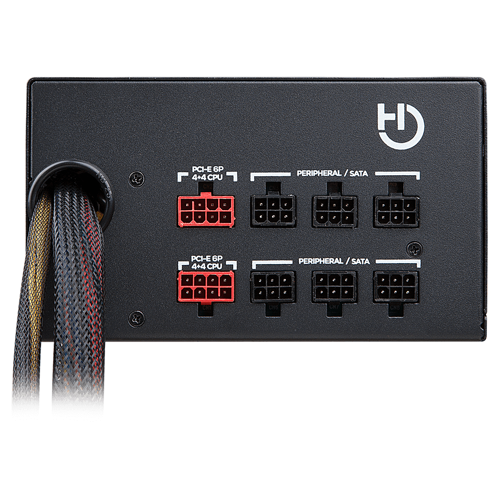 Hiditec BZM650 power supply unit 650 W 20+4 pin ATX ATX Black image 2