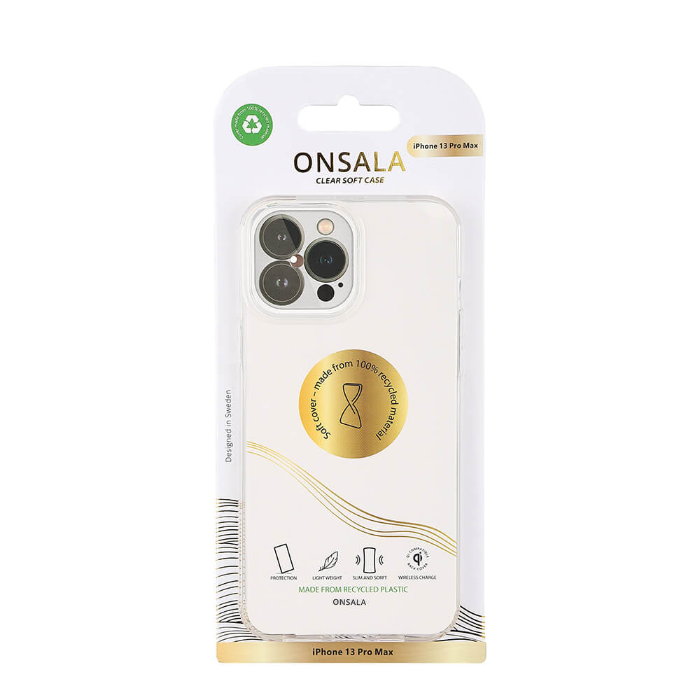 Onsala Phone Case Recycled TPU Transparent - iPhone 13 Pro Max – image 2