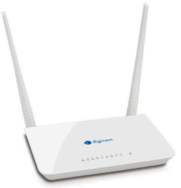 Digicom RAW300C wireless router Fast Ethernet White