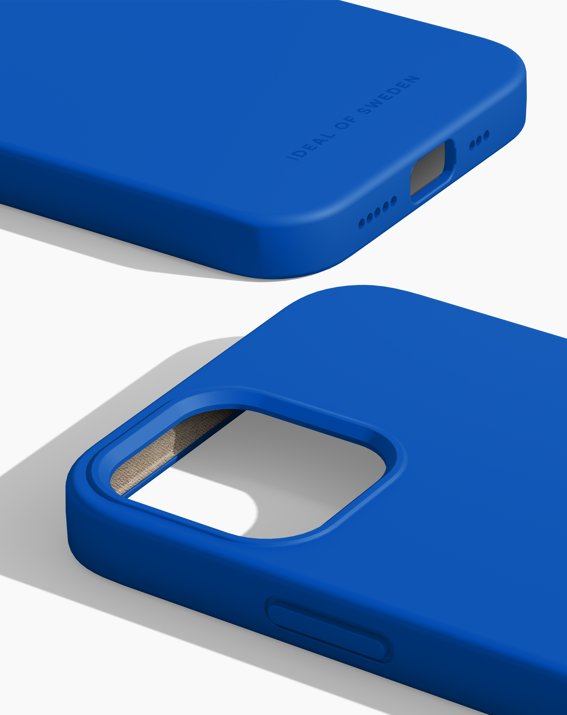 iDeal of Sweden Silicone Case MagSafe iPhone 12/12P Cobalt Blue – image 2