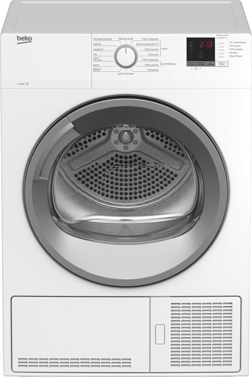 Beko DBBU8112GA0WS — vue 1 sur 8