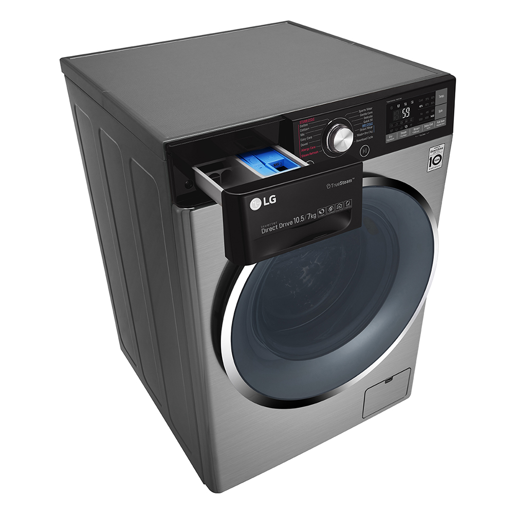 LG F4J9VHP2TD washer dryer Freestanding Front-load Grey – image 8