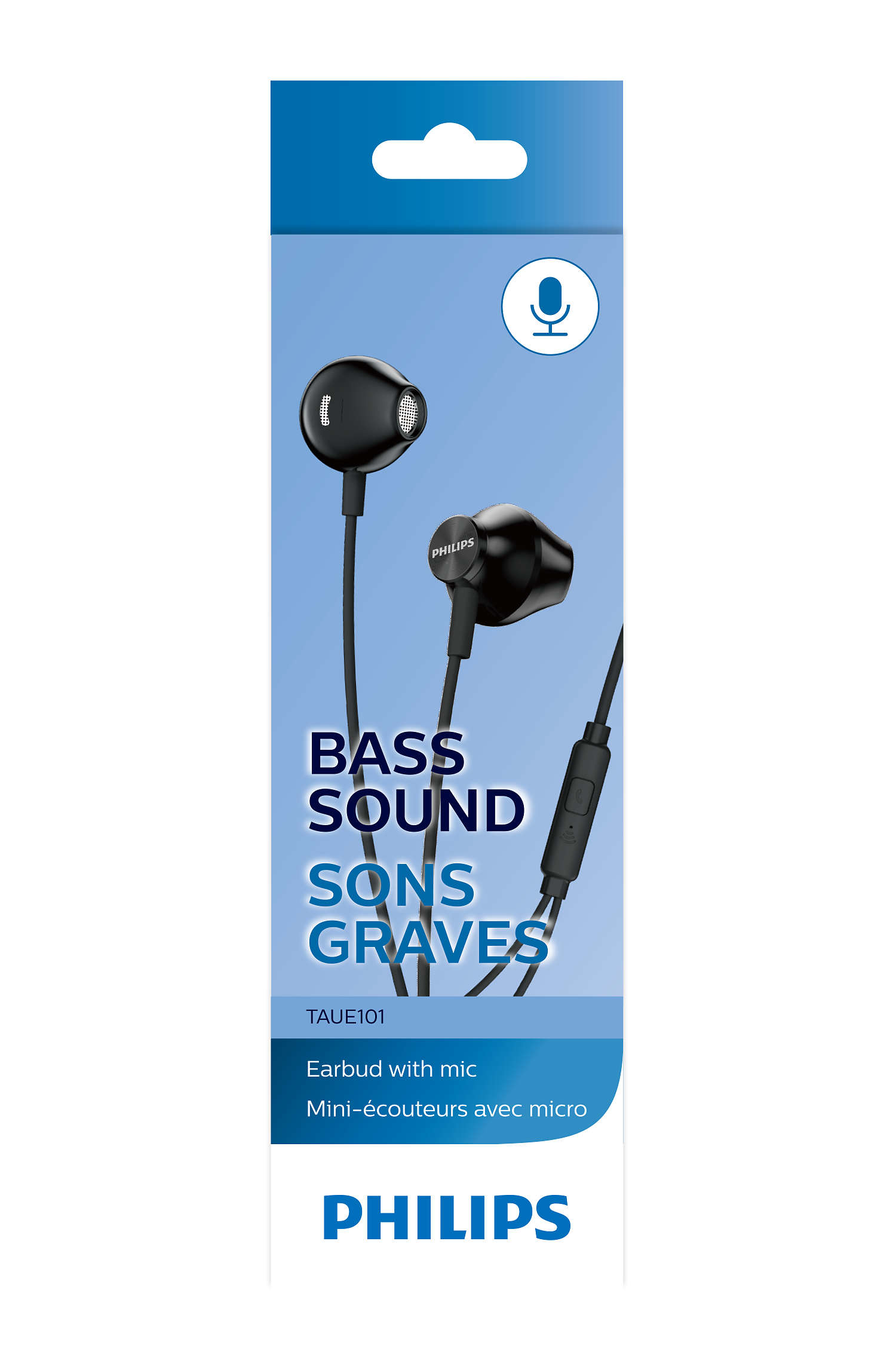 Philips TAUE101BK/00 headphones/headset Wired In-ear Calls/Music Black – image 3