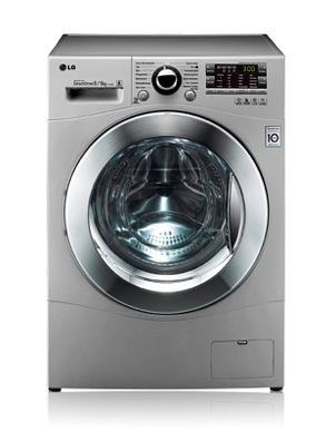 LG F14A8YD5 washer dryer Freestanding Front-load Silver