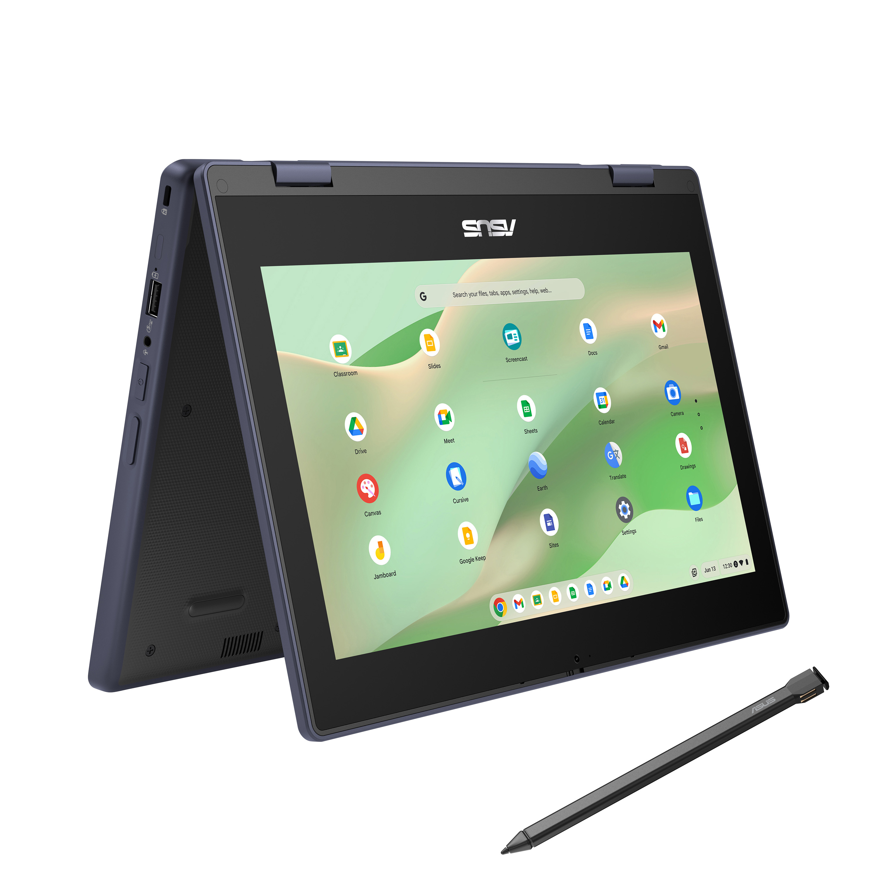 ASUS Chromebook CZ11 Flip CZ1104FM2A-NS0027-3Y MediaTek Kompanio 520 29,5 cm (11.6") Touch screen HD 4 GB LPDDR4x-SDRAM 64 GB e