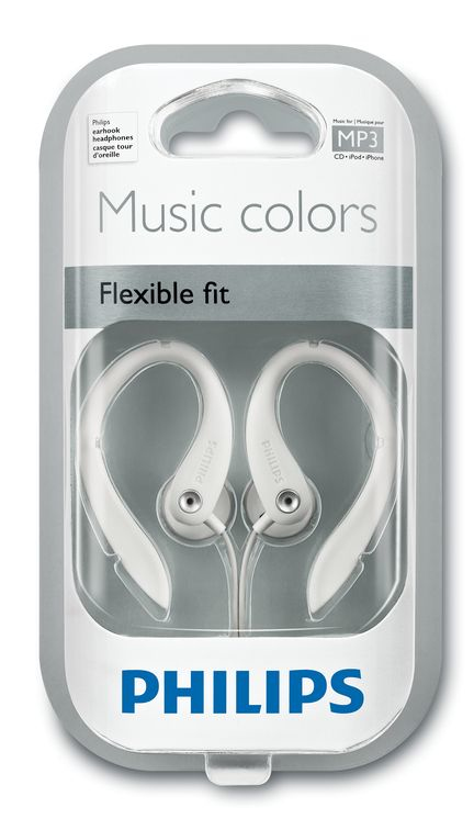 Philips SHS3211C/28 headphones/headset Wired Ear-hook White – image 2