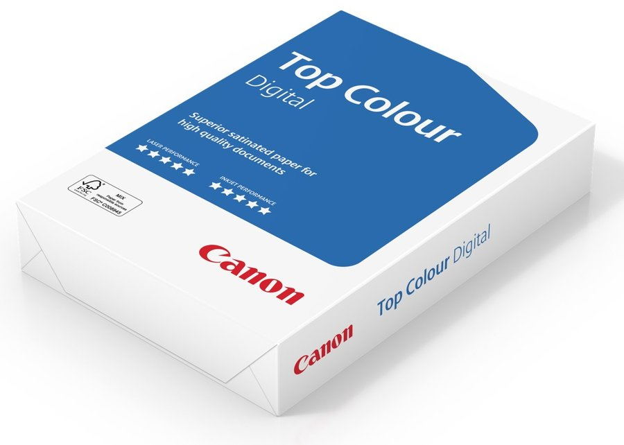 Canon Top Colour Digital-FSC datapapper A4 (210x297 mm) Satin 250 ark Vit
