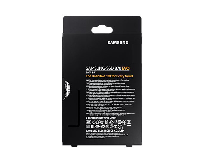 Samsung 870 EVO 500 GB 2.5″ Serial ATA III V-NAND MLC image 11