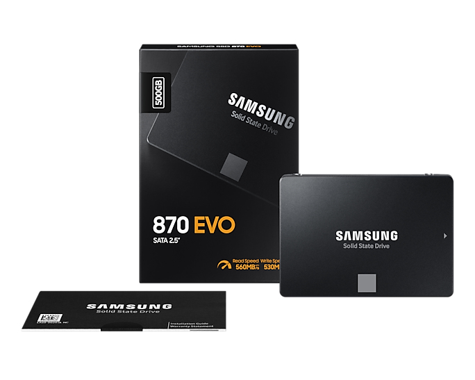 Samsung 870 EVO 500 GB 2.5″ Serial ATA III V-NAND MLC image 9